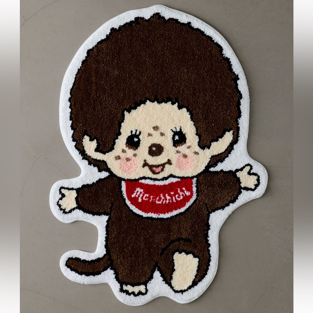 NEW - Monchhichi Boy Body Shaped Rug
